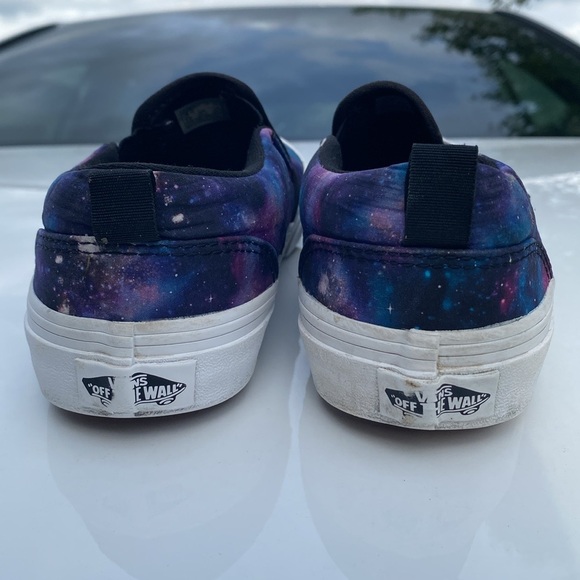 Vans Galaxy Slip-On Sneakers Women’s 4 Multi Purple - Picture 3 of 9